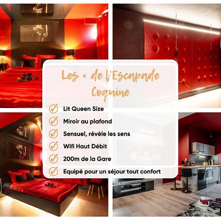 Cocon Sensuel - 50 Nuances - Les Cocons De Nath Apartment Montbeliard Exterior photo