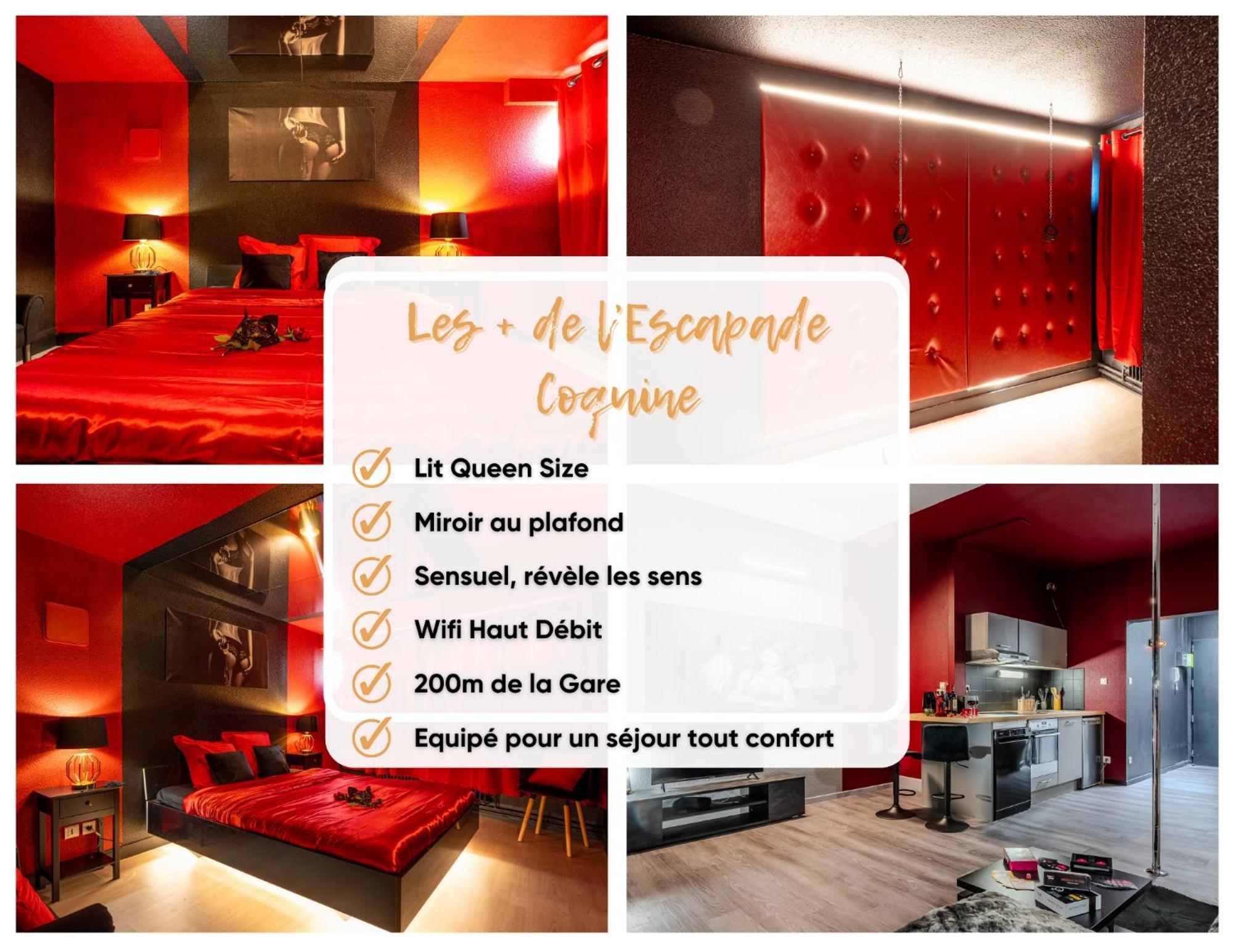 Cocon Sensuel - 50 Nuances - Les Cocons De Nath Apartment Montbeliard Exterior photo
